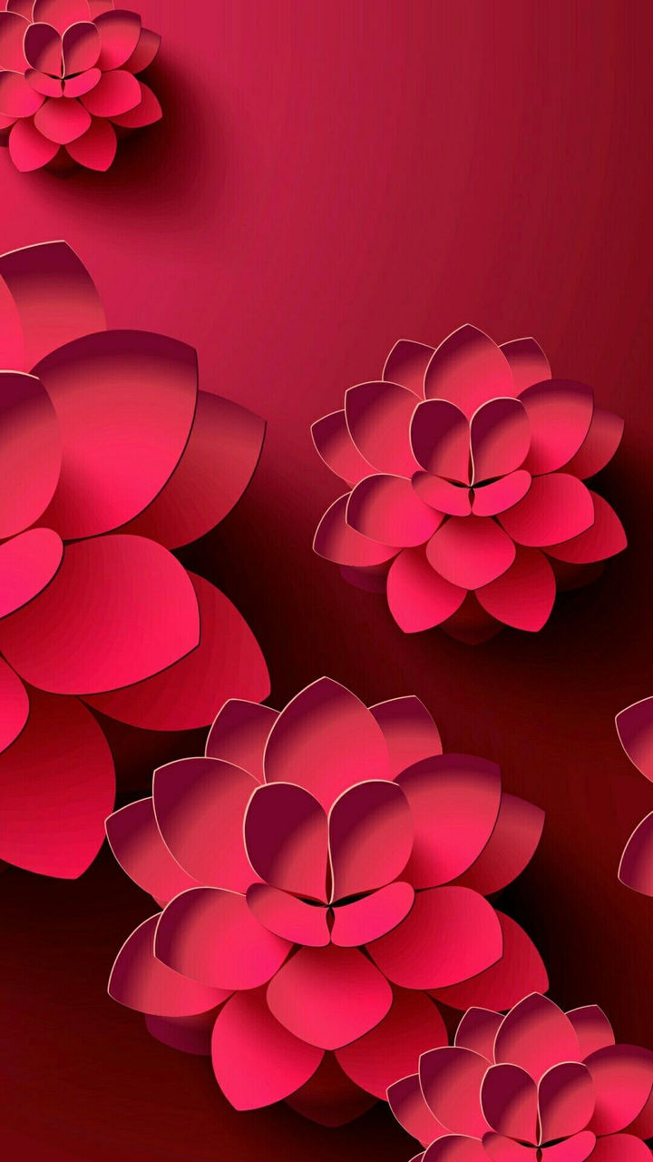 red flower
