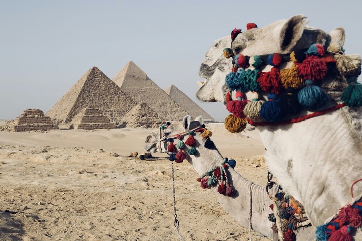 The pyramids, Egypt