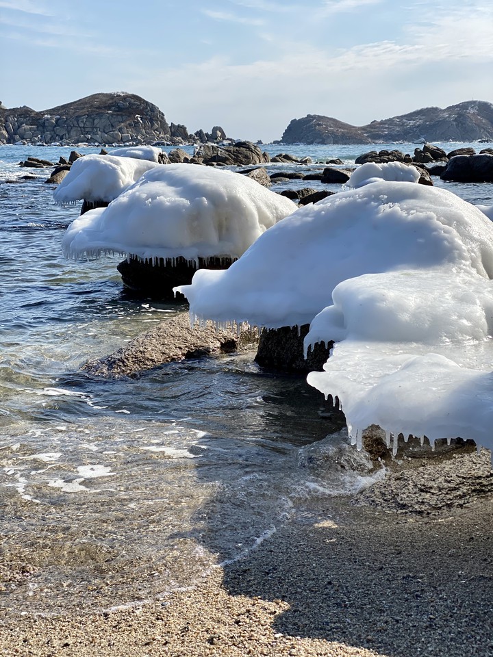 Зимнее Японское море
