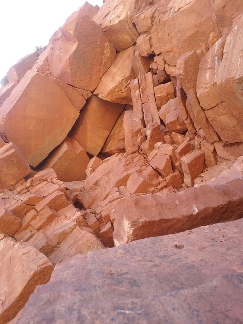rocas rojisas