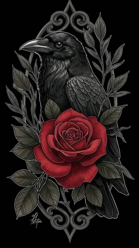 black, bird duvar kağıtları