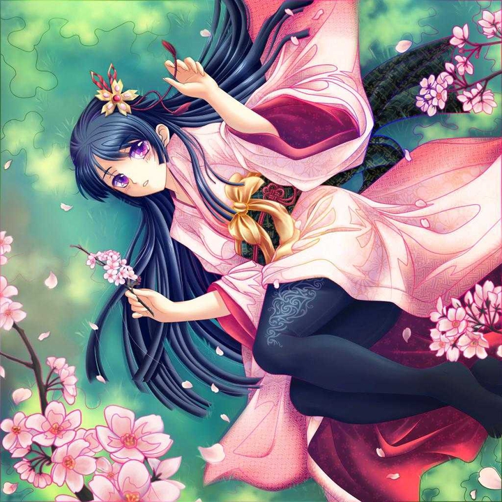 봄꽃연꽃소녀