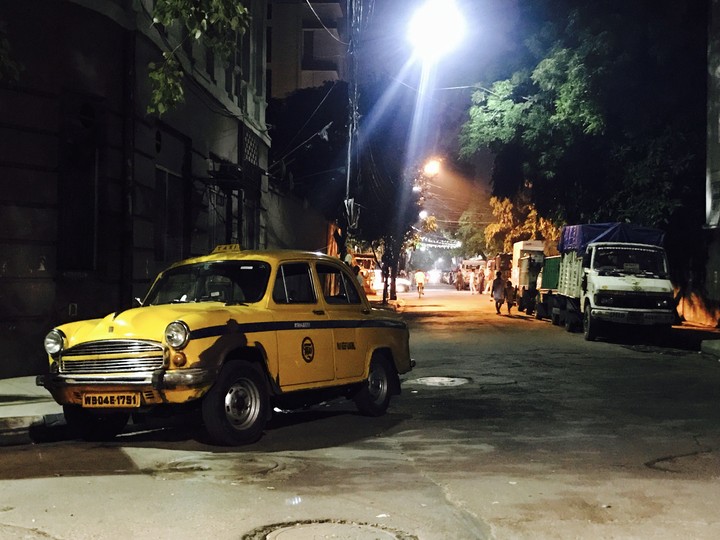 Yellow taxi