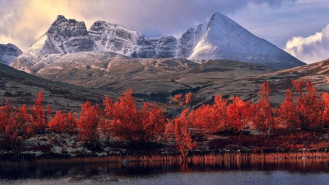 highland, mountain achtergronden