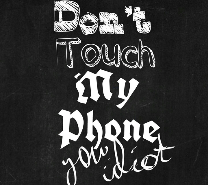 I said, don't...