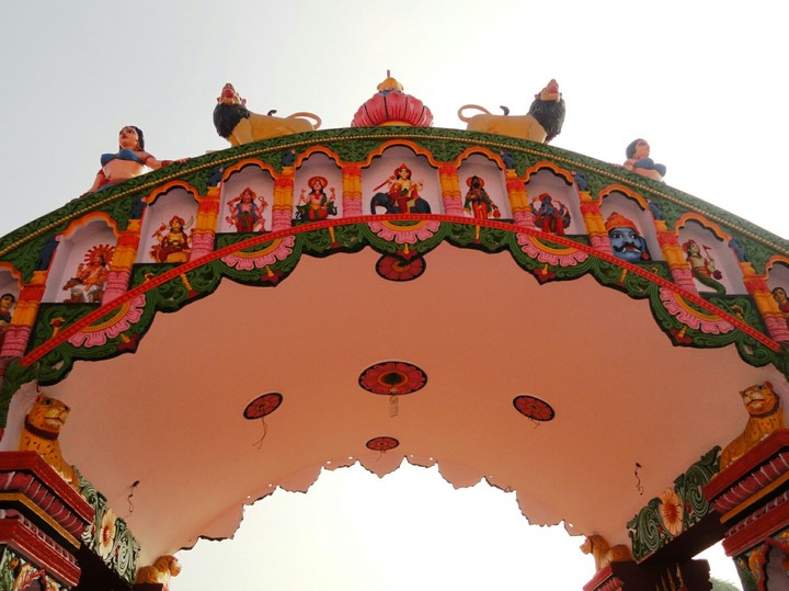Ram Mandir Entry gate at Bhubaneswar