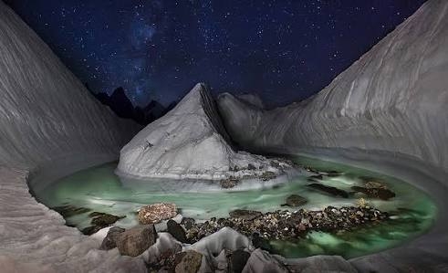 Glacier Stream,Concordia,Gilgit Baltistan