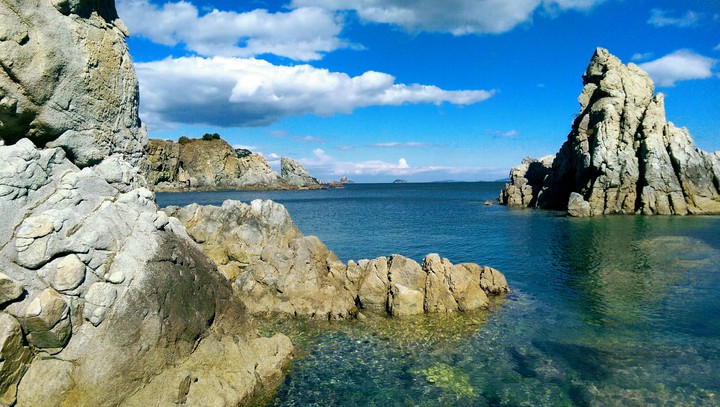 On the Sea.