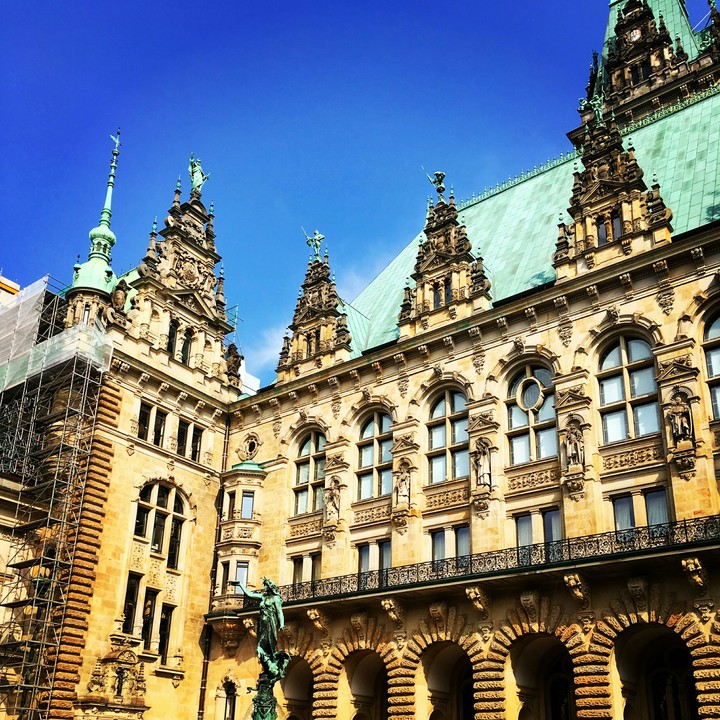 Rathaus, Hamburg, Germany