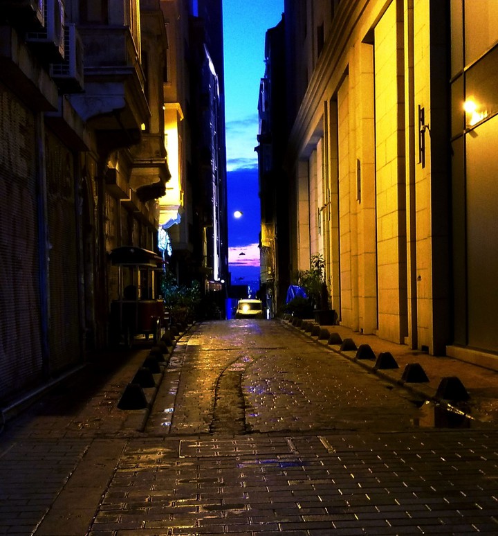 When you're with the right one and the evening is peaceful.