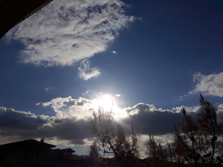 blue sky