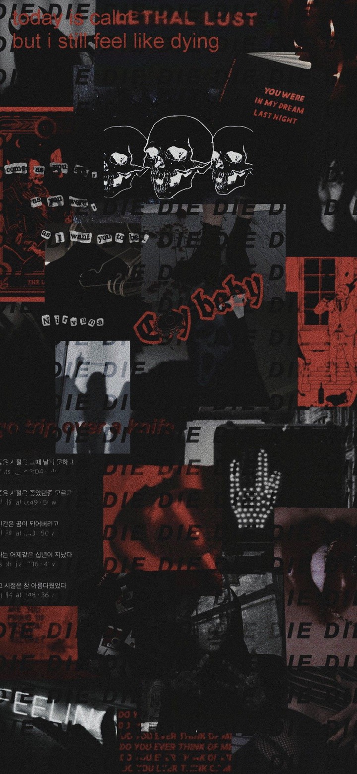 Grunge collage