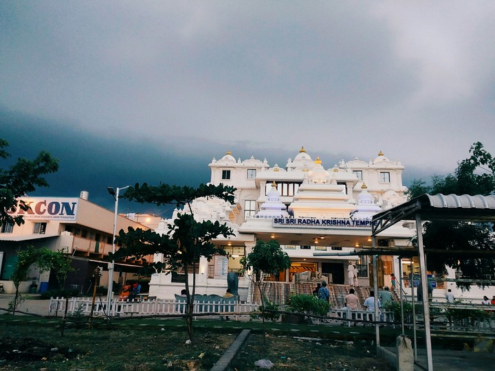 black clouds