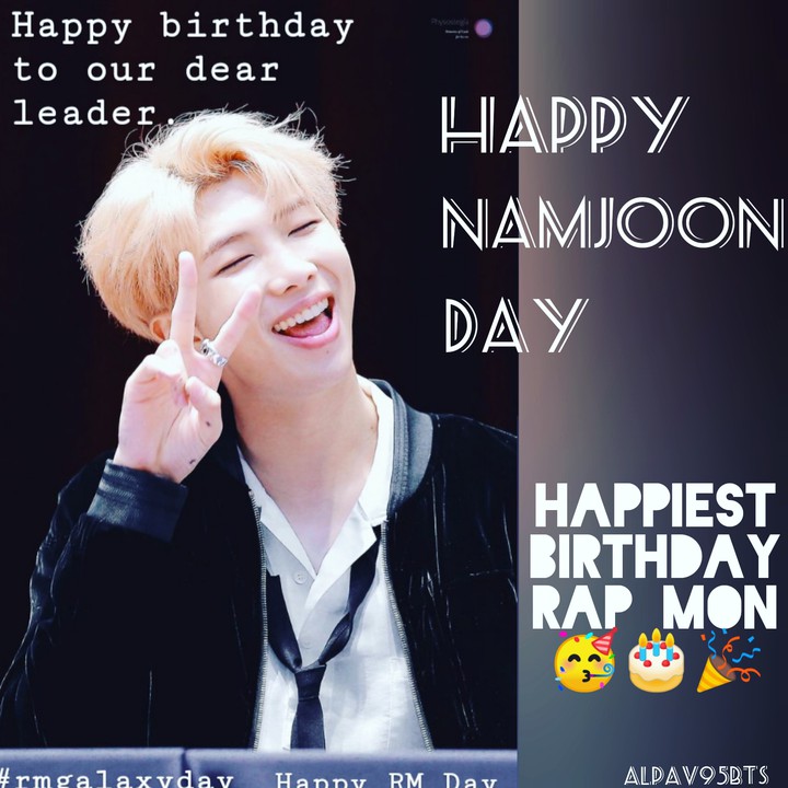 HBD RM BTS Namjoon