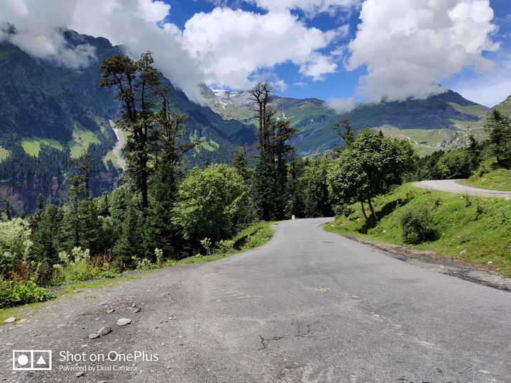hilly roads