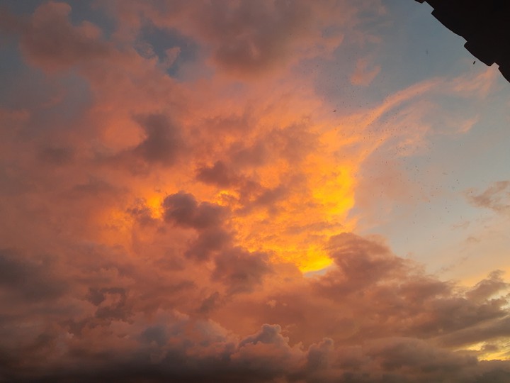 efeito por do sol