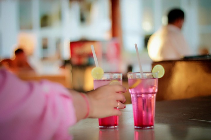 pink