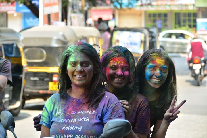 New sister Holi spl Click