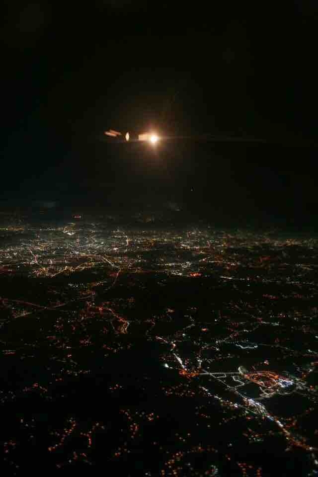 in the sky