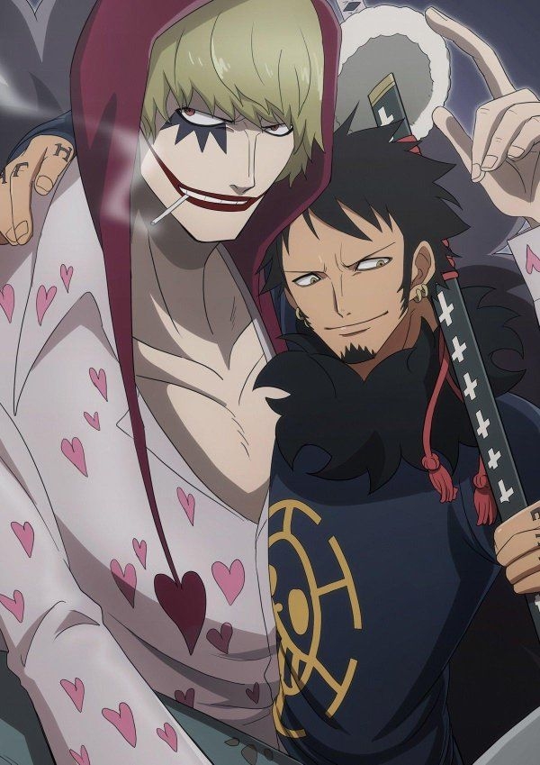 Donquixote Rocinante x Trafalgar D water Law