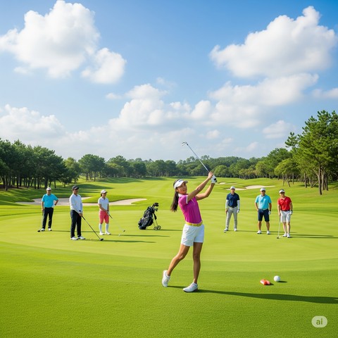 шпалери recreation, Golf