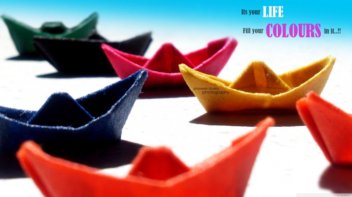 paper boats
