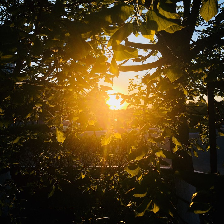 закат evening