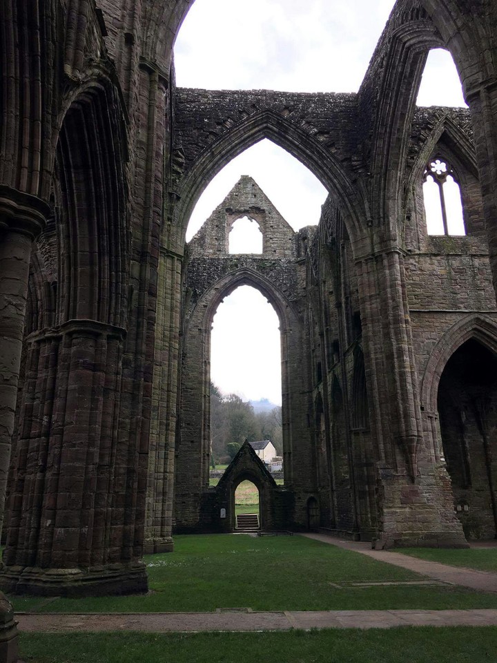 Beautiful Tintern Abbey, in Wales UK.
