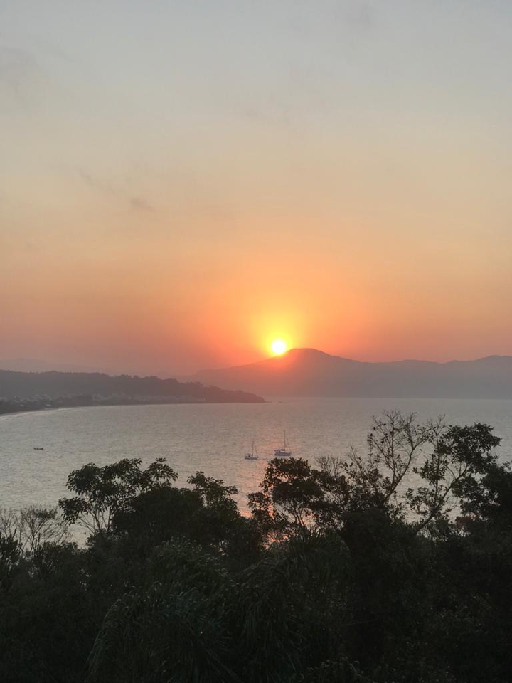 pôr do sol
