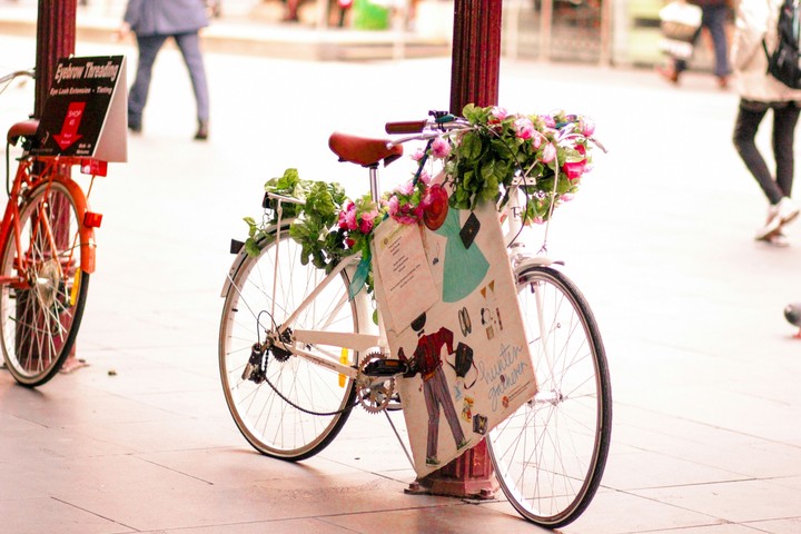 bicycle advertisement