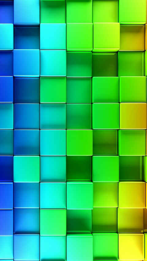 Regenbogen Wand