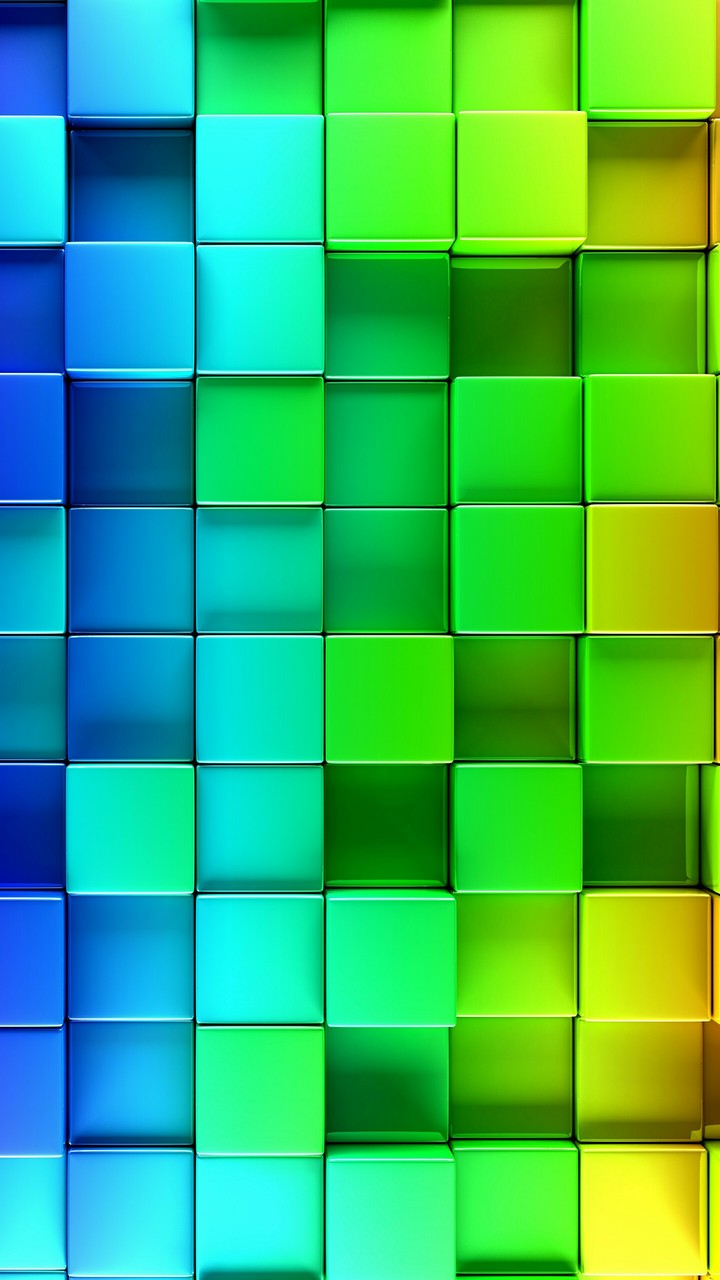 Regenbogen Wand