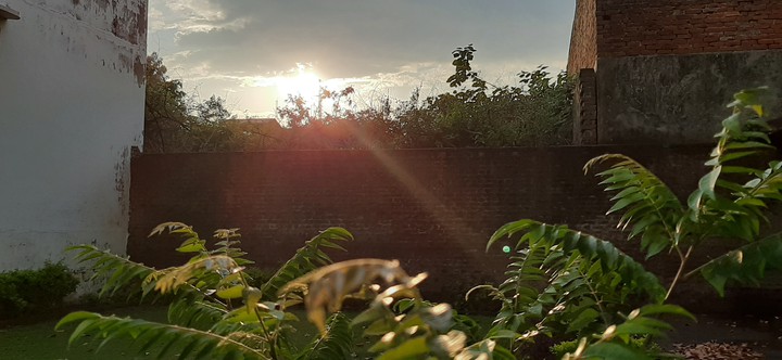 Sunset ....