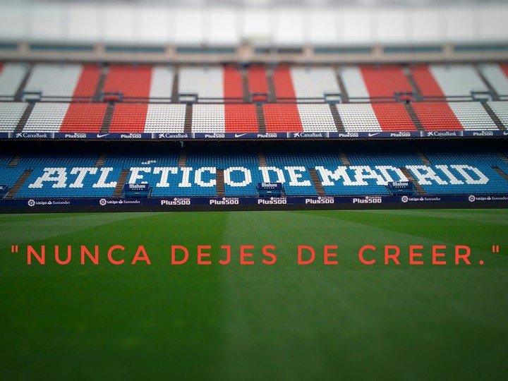 Nunca dejes de creer!