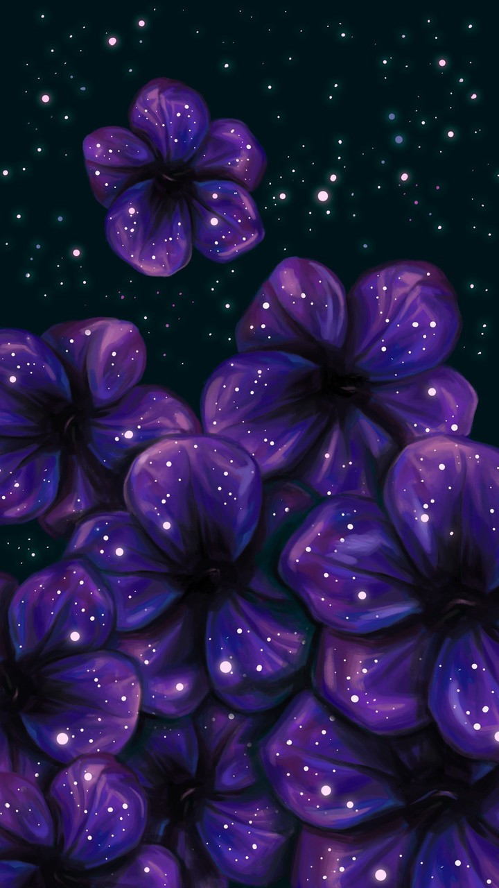 Galaxy Flowers