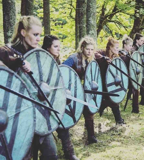 Viking shield maiden