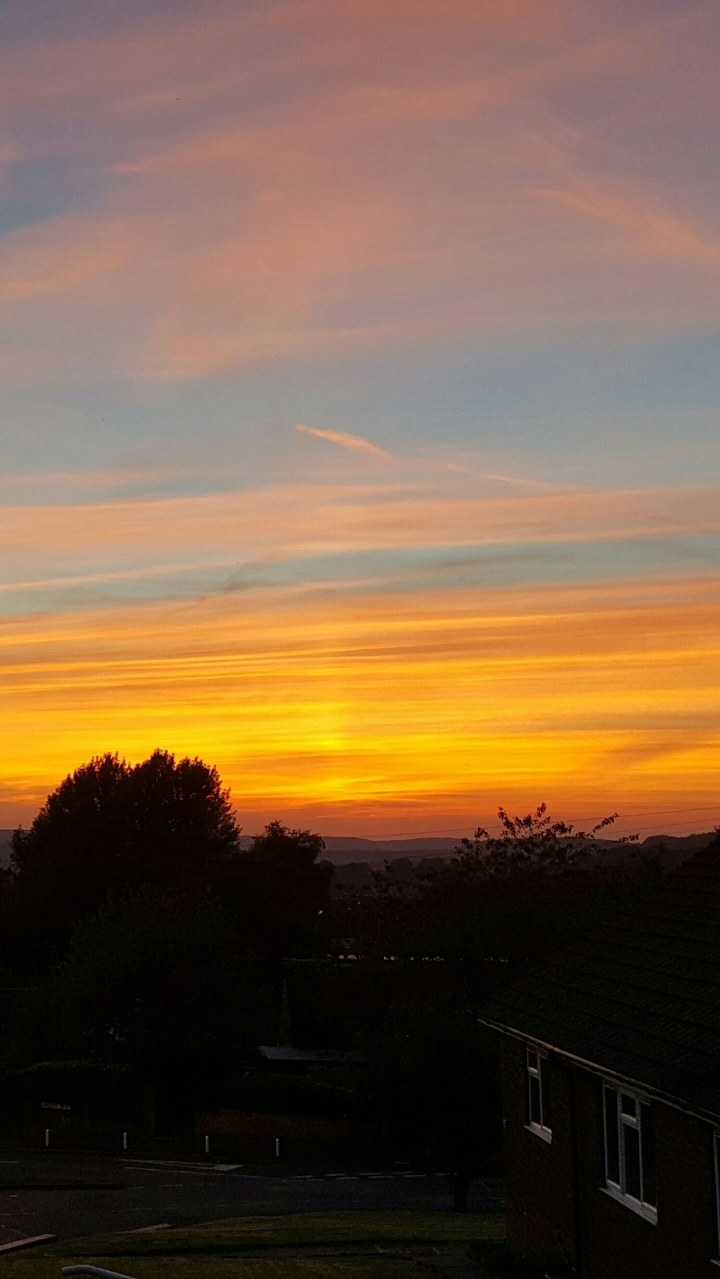 Fire in the sky