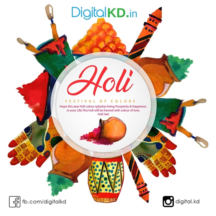 Holi celebration  wish
