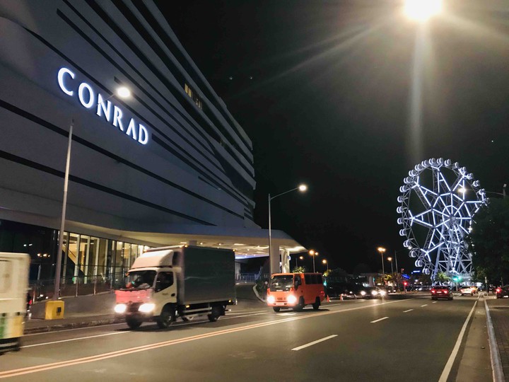 Conrad building on crossing st