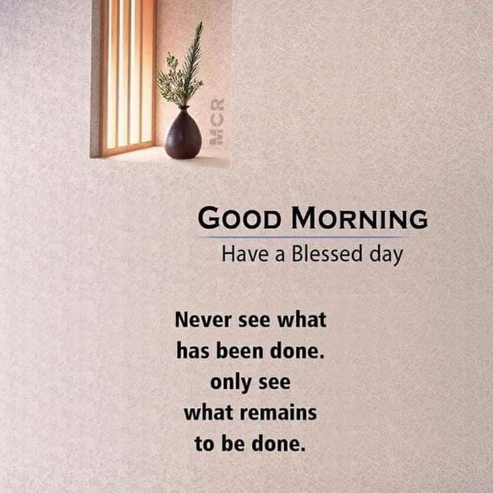 good Morning