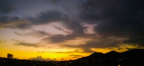 entardecer