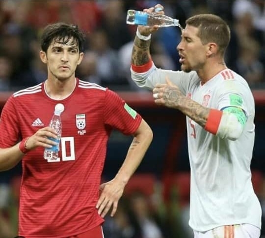 Me and Sergio Ramos