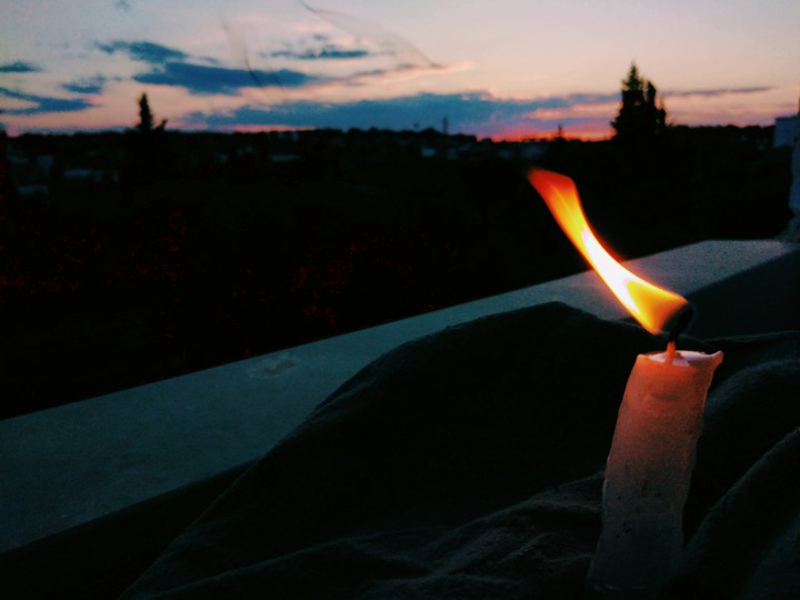 Amazing candle view