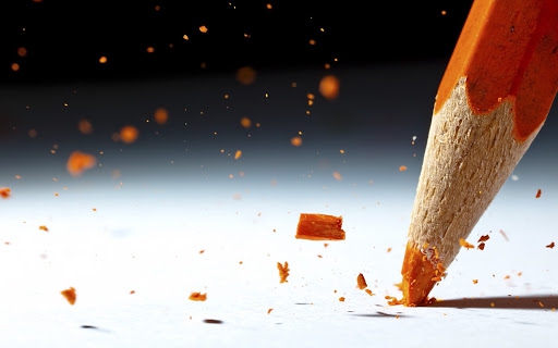 Broken Pencil Tip