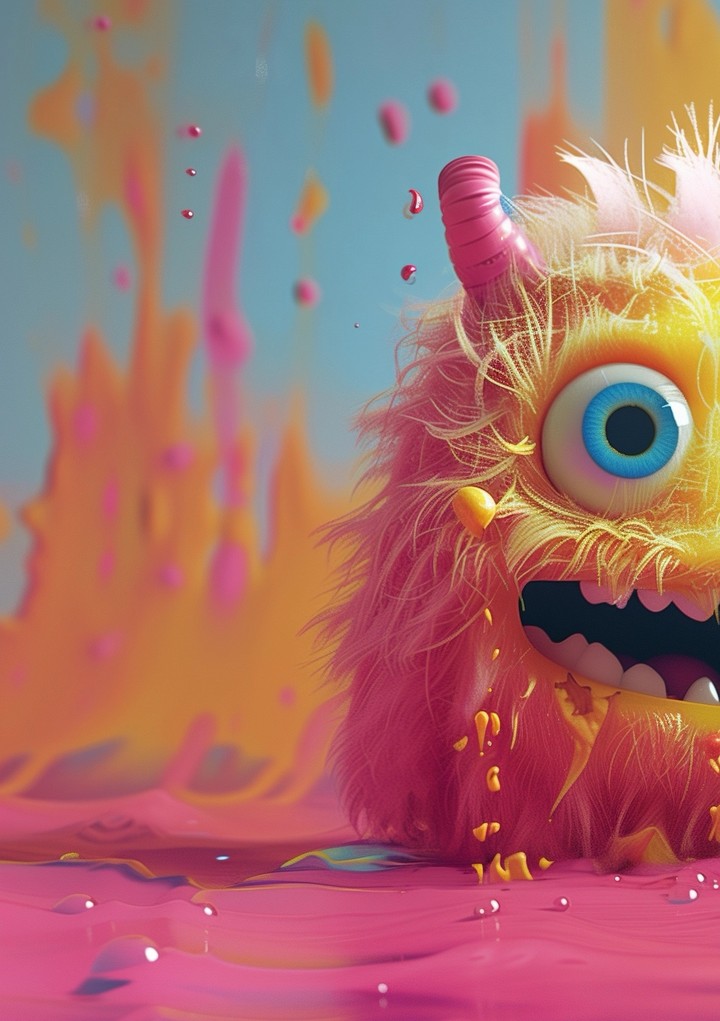 Cute Monster Character