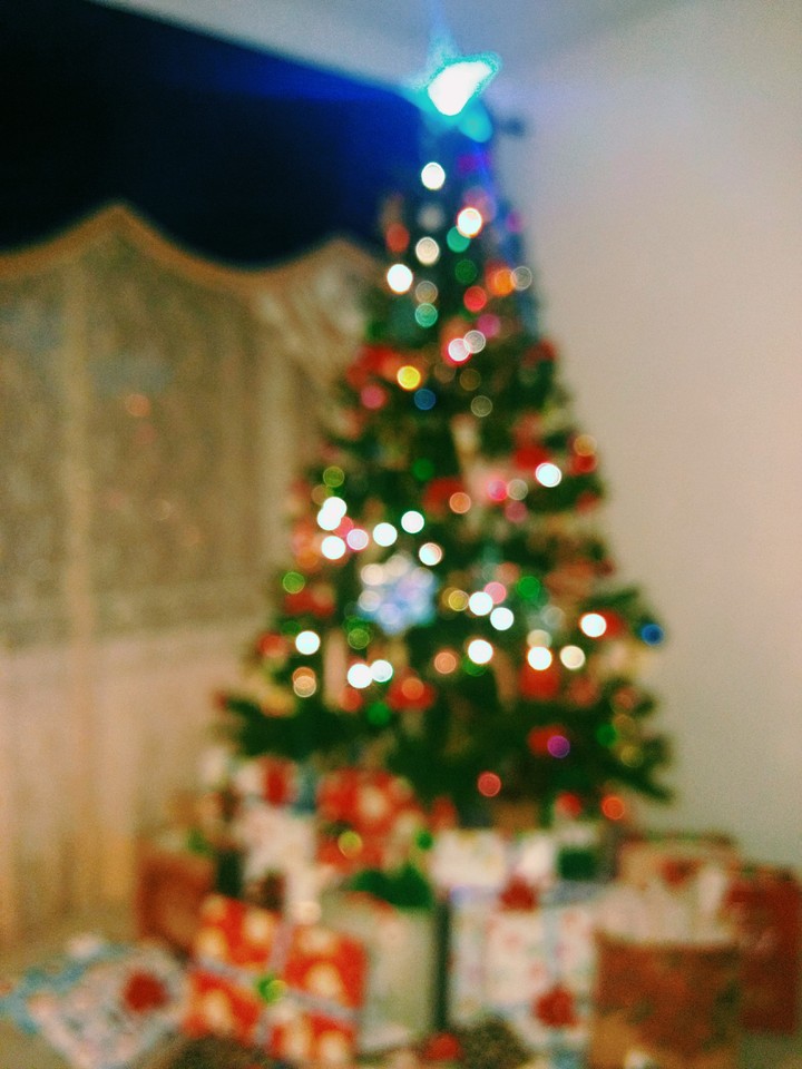 Our Christmas Tree, Pixelated