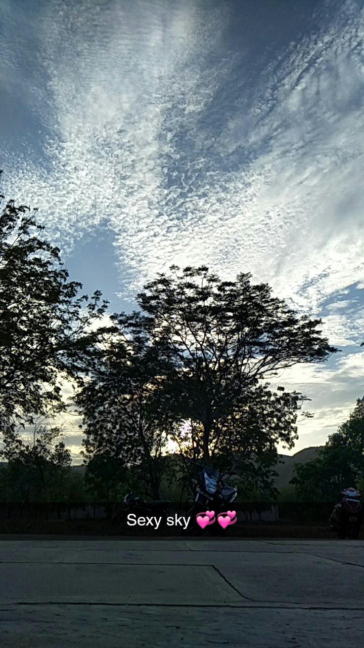 blue sky