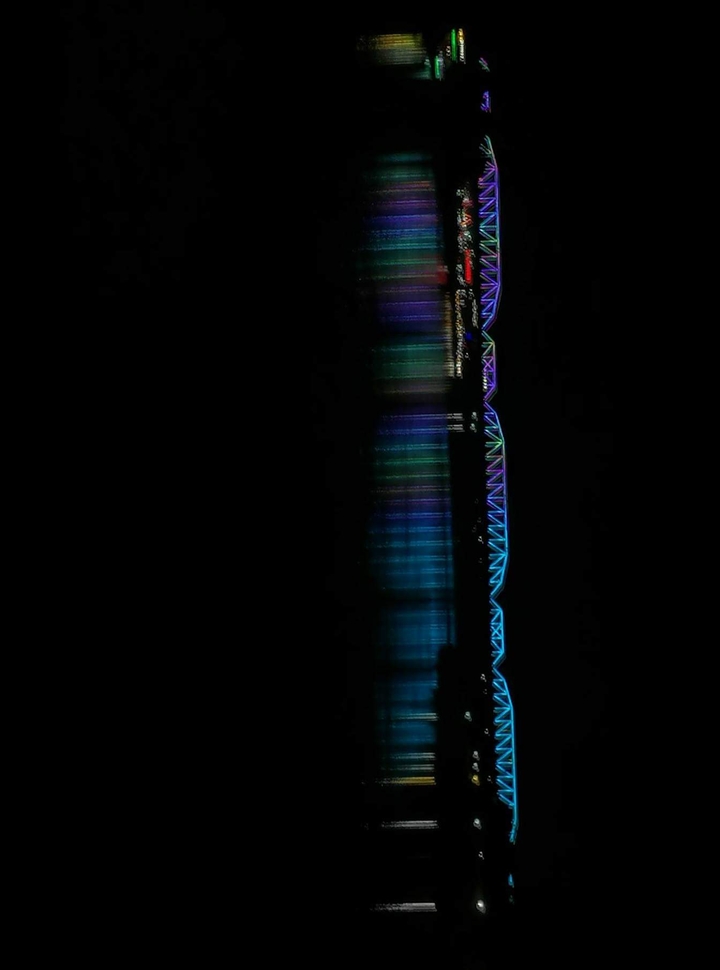 Baghdad in the night