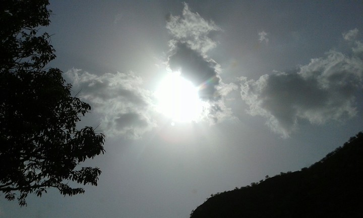Bright sun
