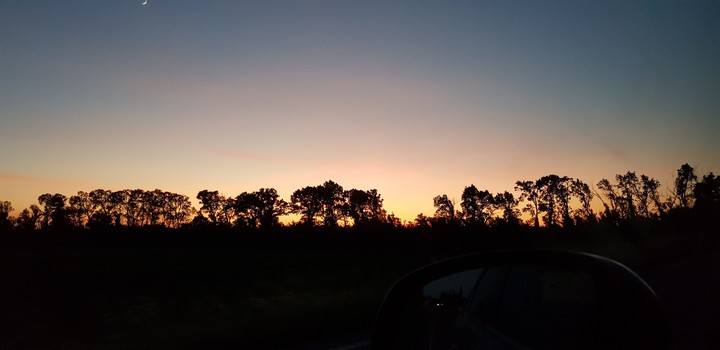 coucher soleil